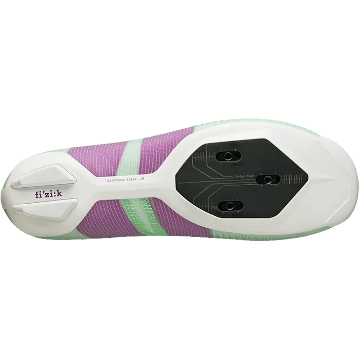 fi’zi:k VEGA CARBON MINT GREEN / PURPLE Fizik Vega Carbon Shoes - Mint Green Purple | All4cycling