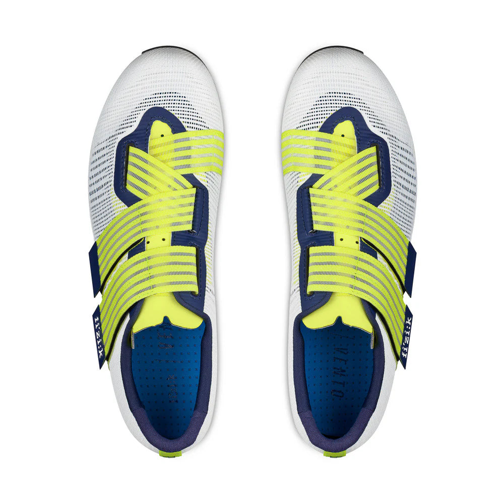 Fizik Vento Powerstrap Aeroweave Schuhe - Team Movistar