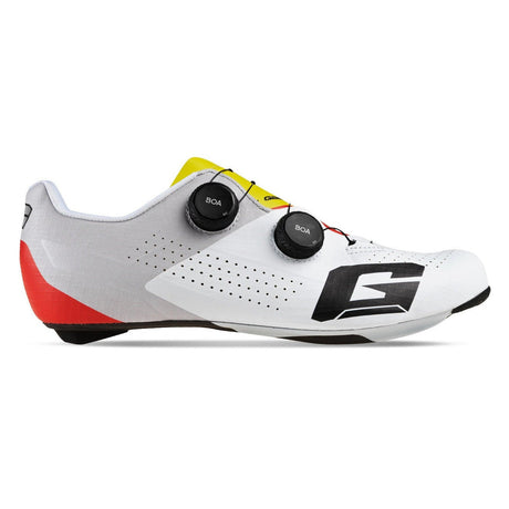 Scarpe Gaerne Jet - Bianco giallo rosso Gaerne