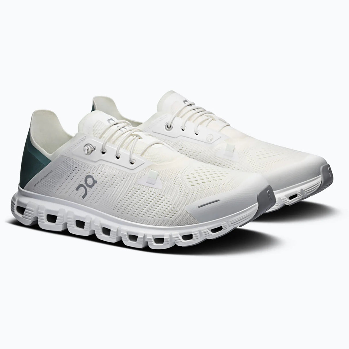 Scarpe On Cloud 6 Coast - Bianco verde ON running