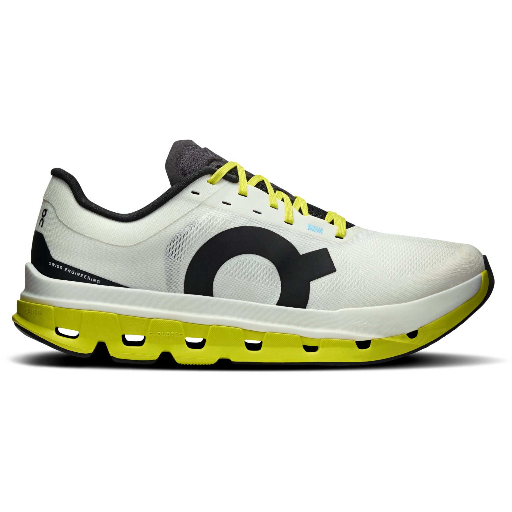 On Cloudflow 5 ホワイト/ライム 8.5 On Cloudflow 5 Shoes - White green | All4cycling