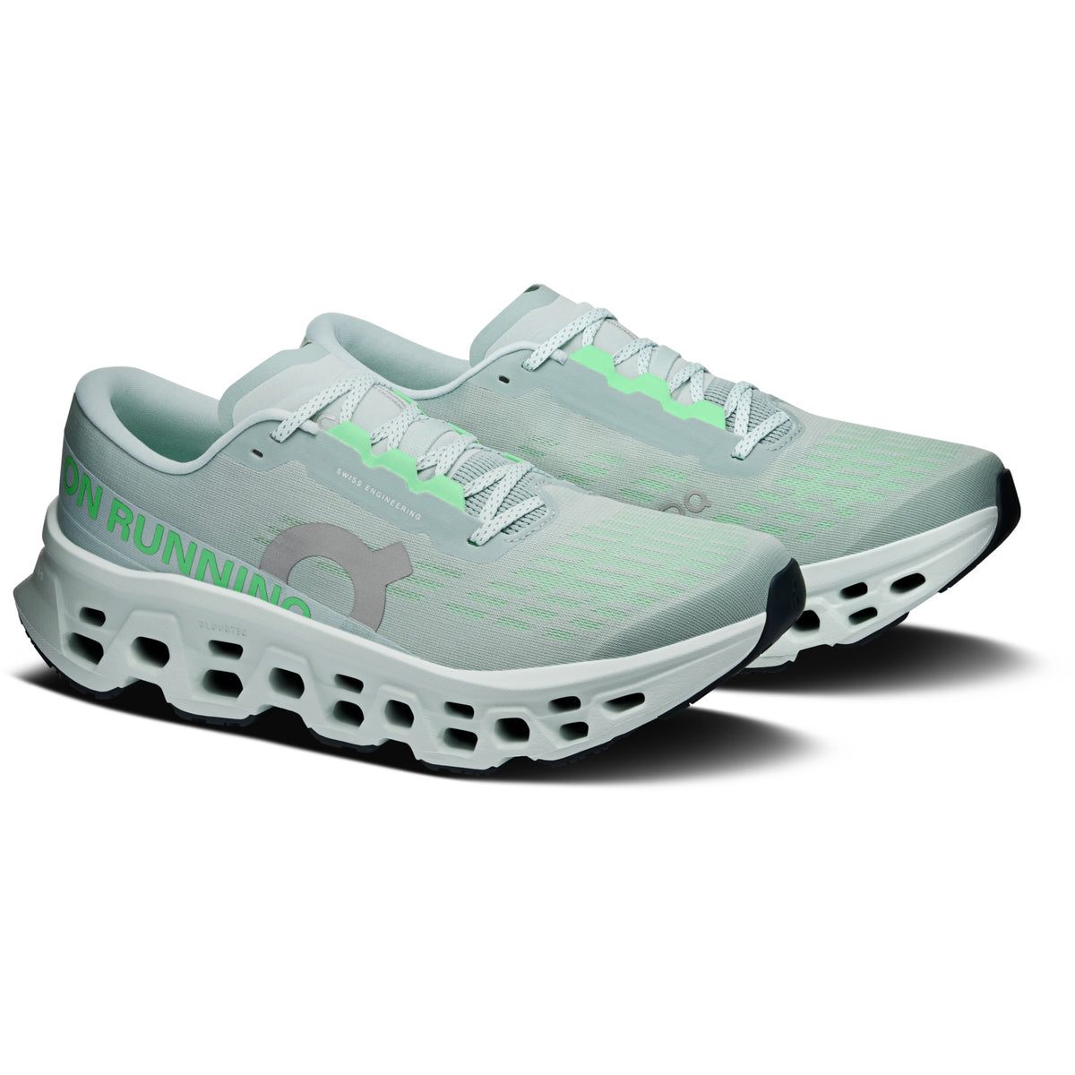 On Cloudmonster 3 Shoes - Brook Flurry