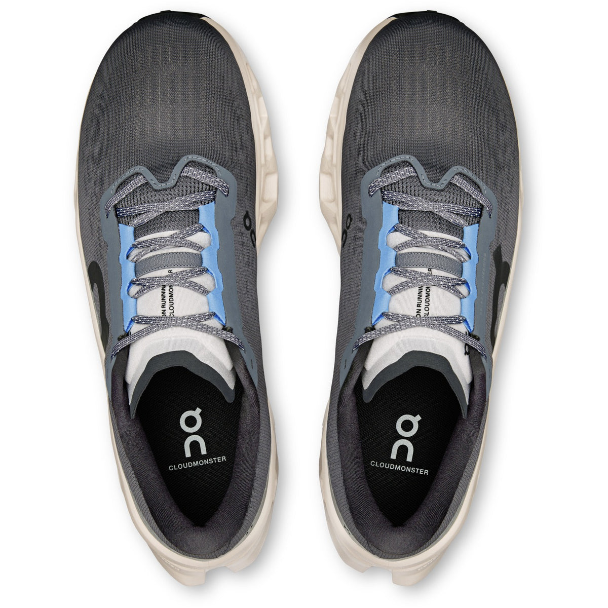 On Cloudmonster 3 Shoes - Rock silver