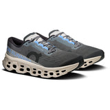 On Cloudmonster 3 Shoes - Rock silver