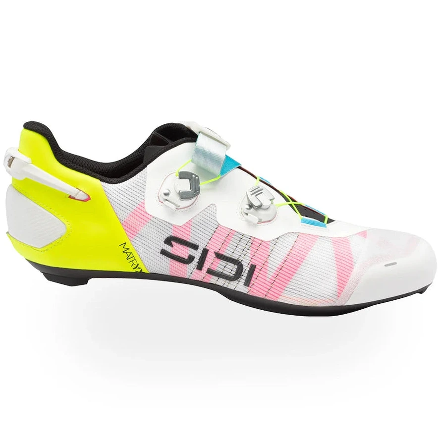 Sidi Wire 3 Shoes - White Yellow | All4cycling