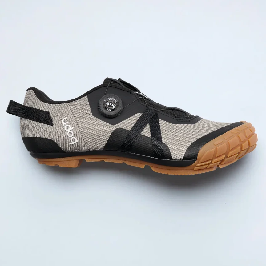 gravel bike flat pedal shoes Udog Forza Shoes - Grey