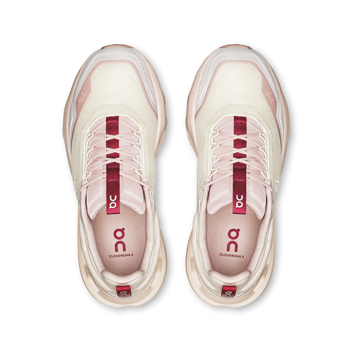 Scarpe donna On Cloudnova X - Bianco grigio ON running