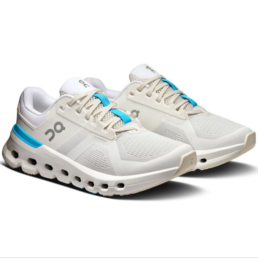 Scarpe donna On Cloudrunner 2 - Bianco azzurro ON running