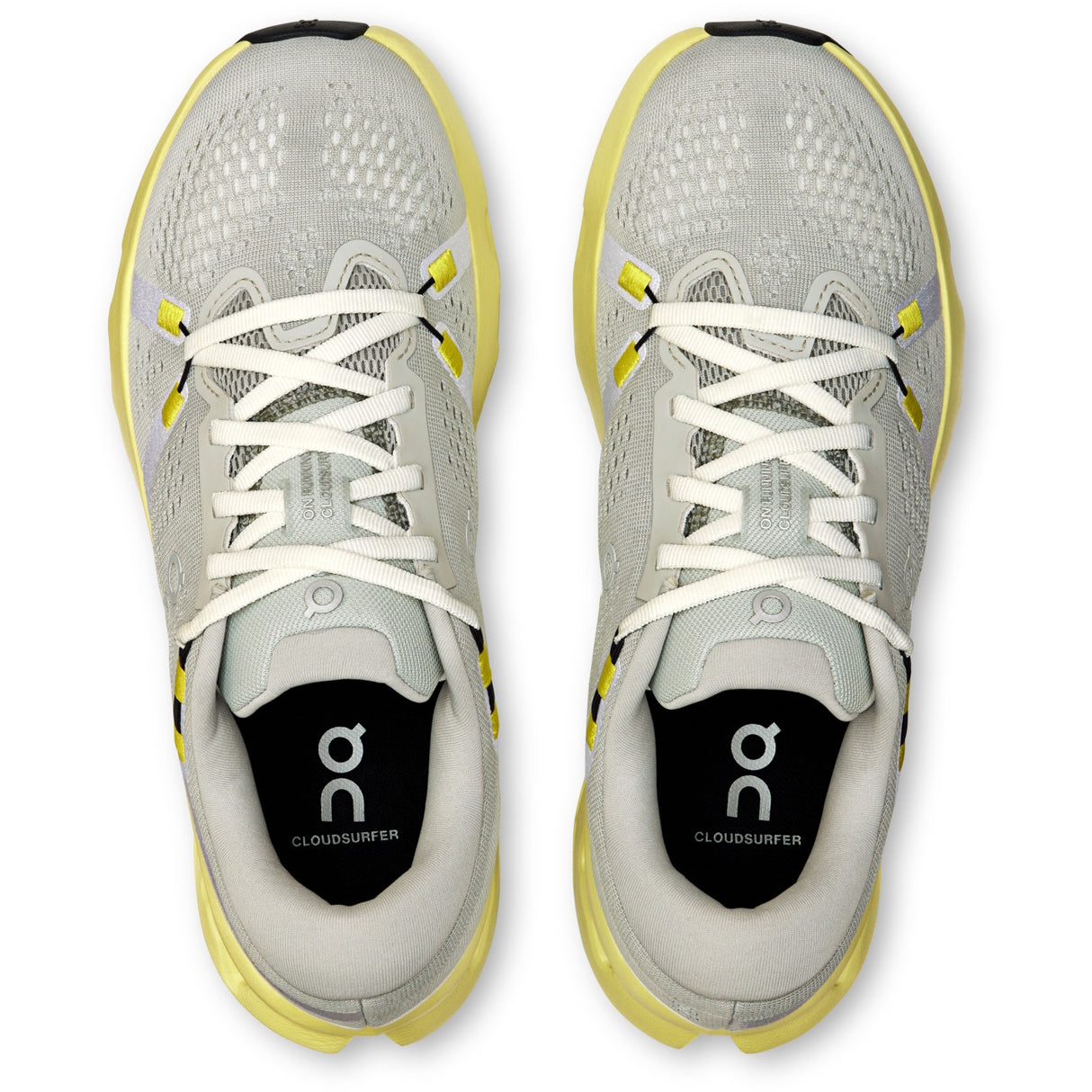 Schuhe damen On Cloudsurfer 2 - Grau Lime