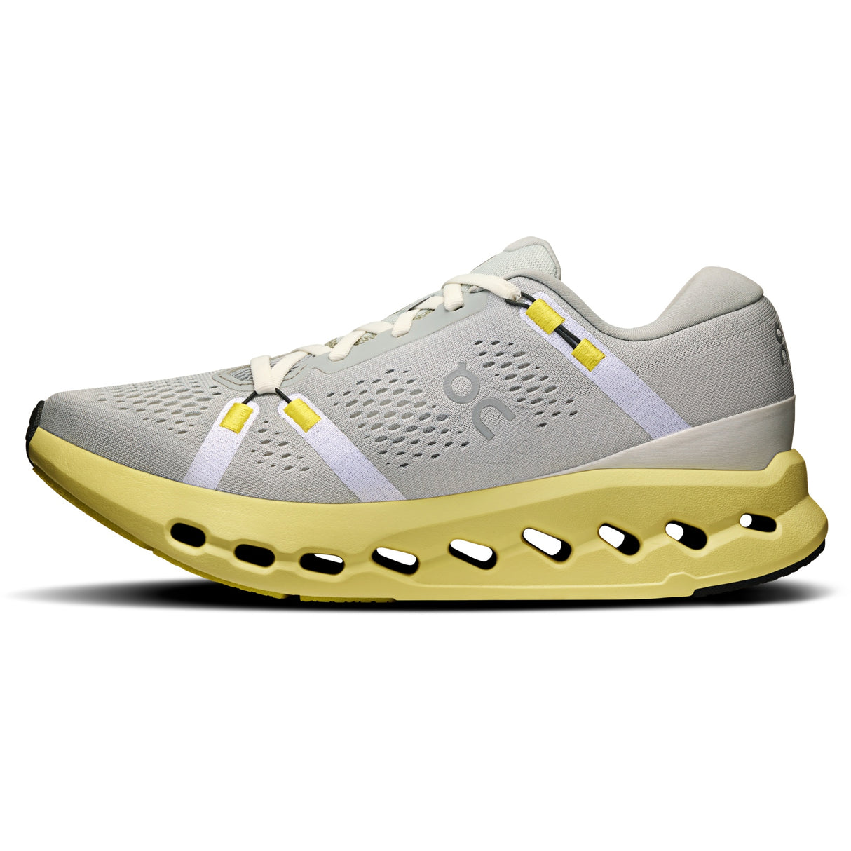 Schuhe damen On Cloudsurfer 2 - Grau Lime