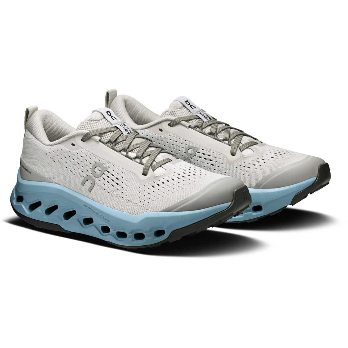 Chaussures femme On Cloudsurfer Trail 2 - Glacier dust