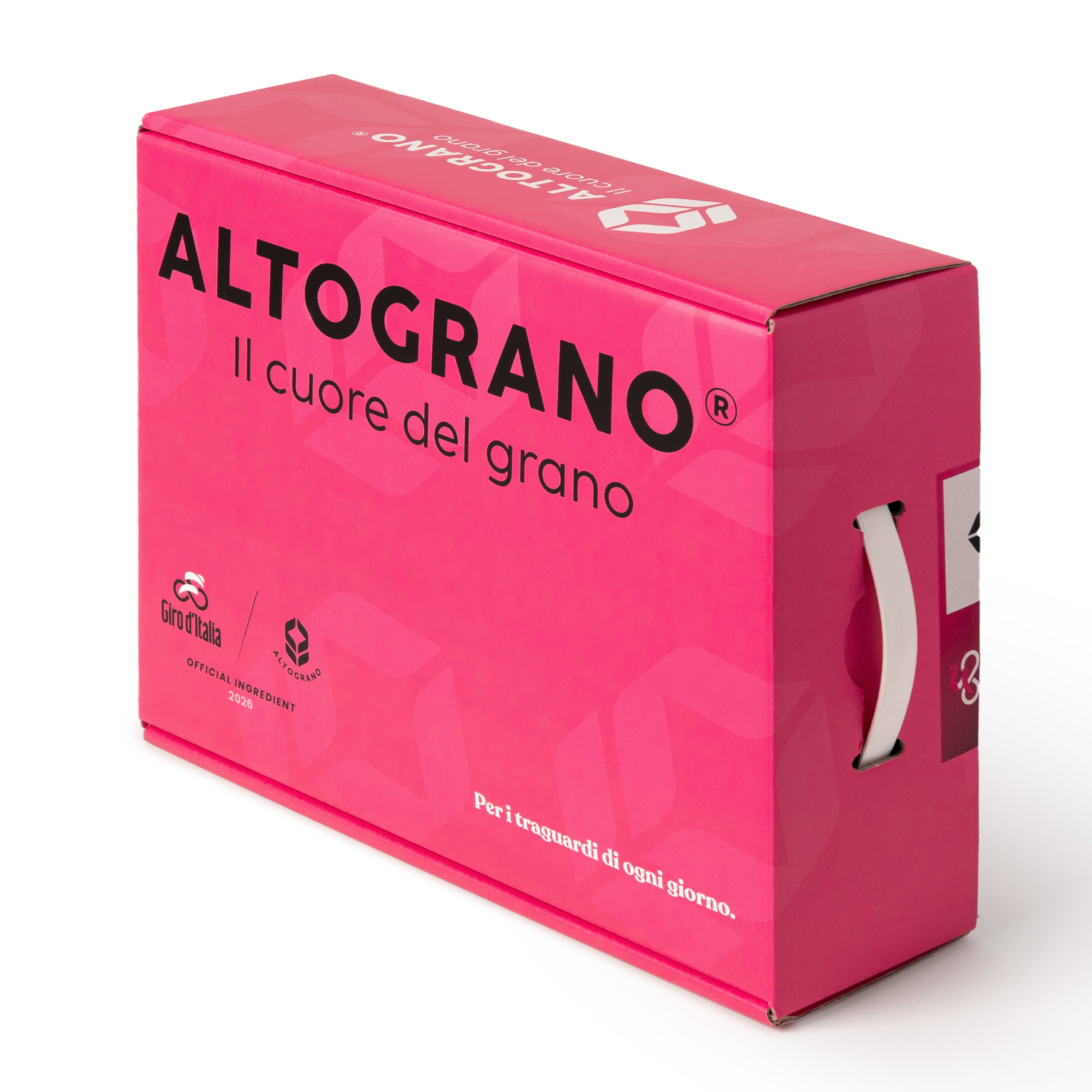 Scatola rosa Altograno Giro d'Italia 2026 Altograno