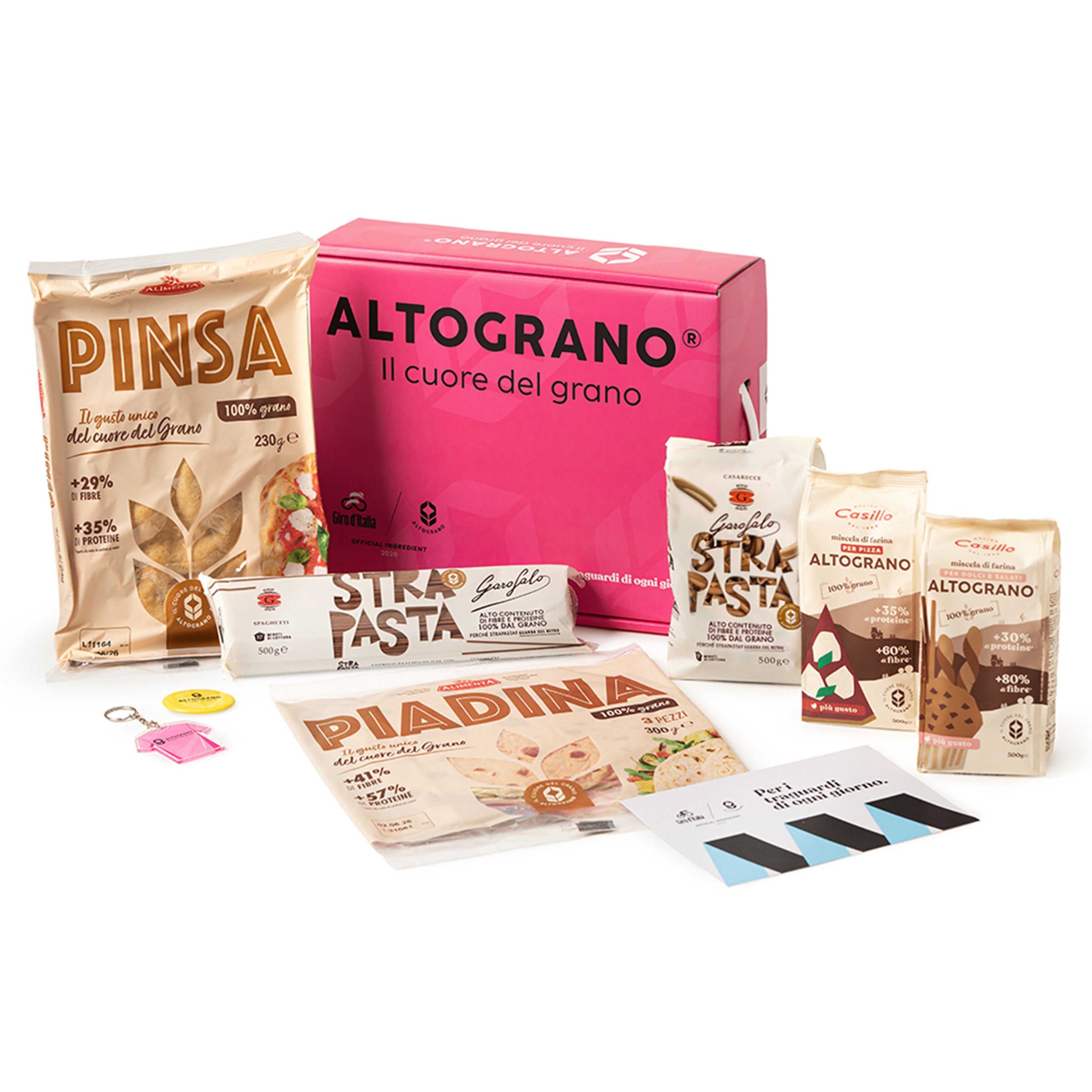 Scatola rosa Altograno Giro d'Italia 2026 Altograno