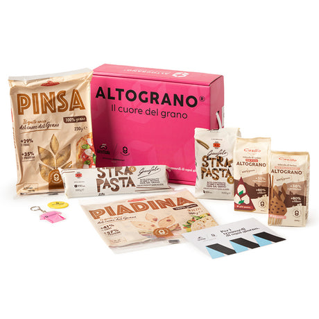 Scatola rosa Altograno Giro d'Italia 2026 Altograno
