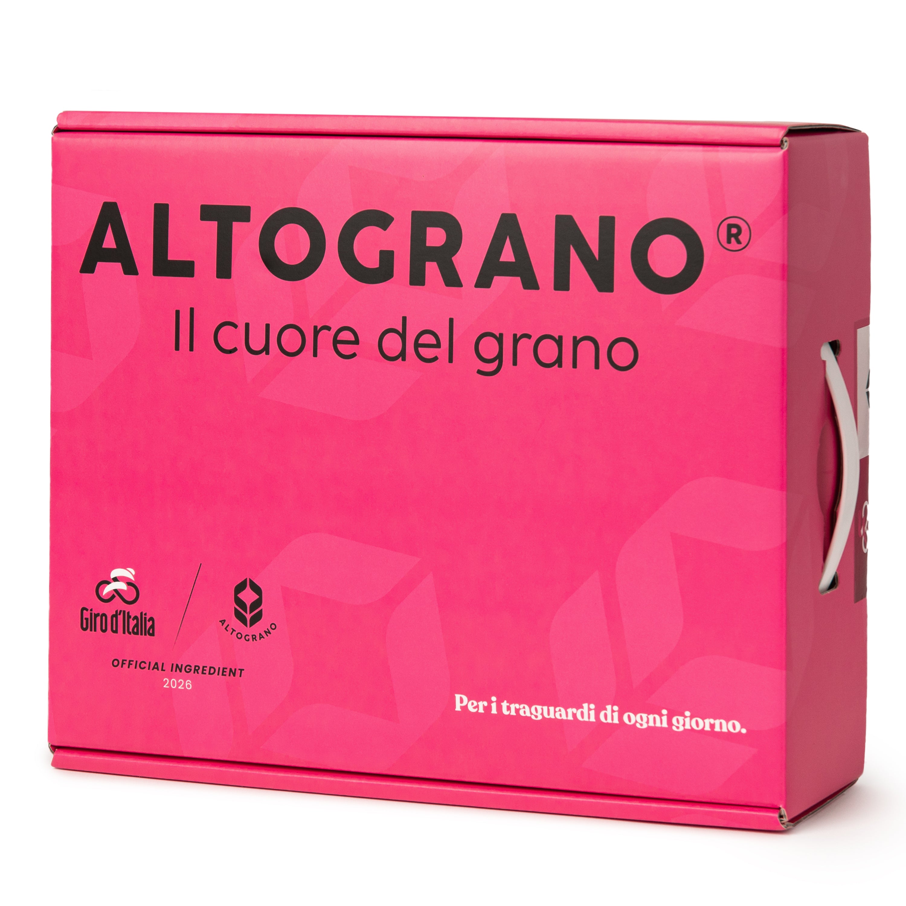 Scatola rosa Altograno Giro d'Italia 2026 Altograno