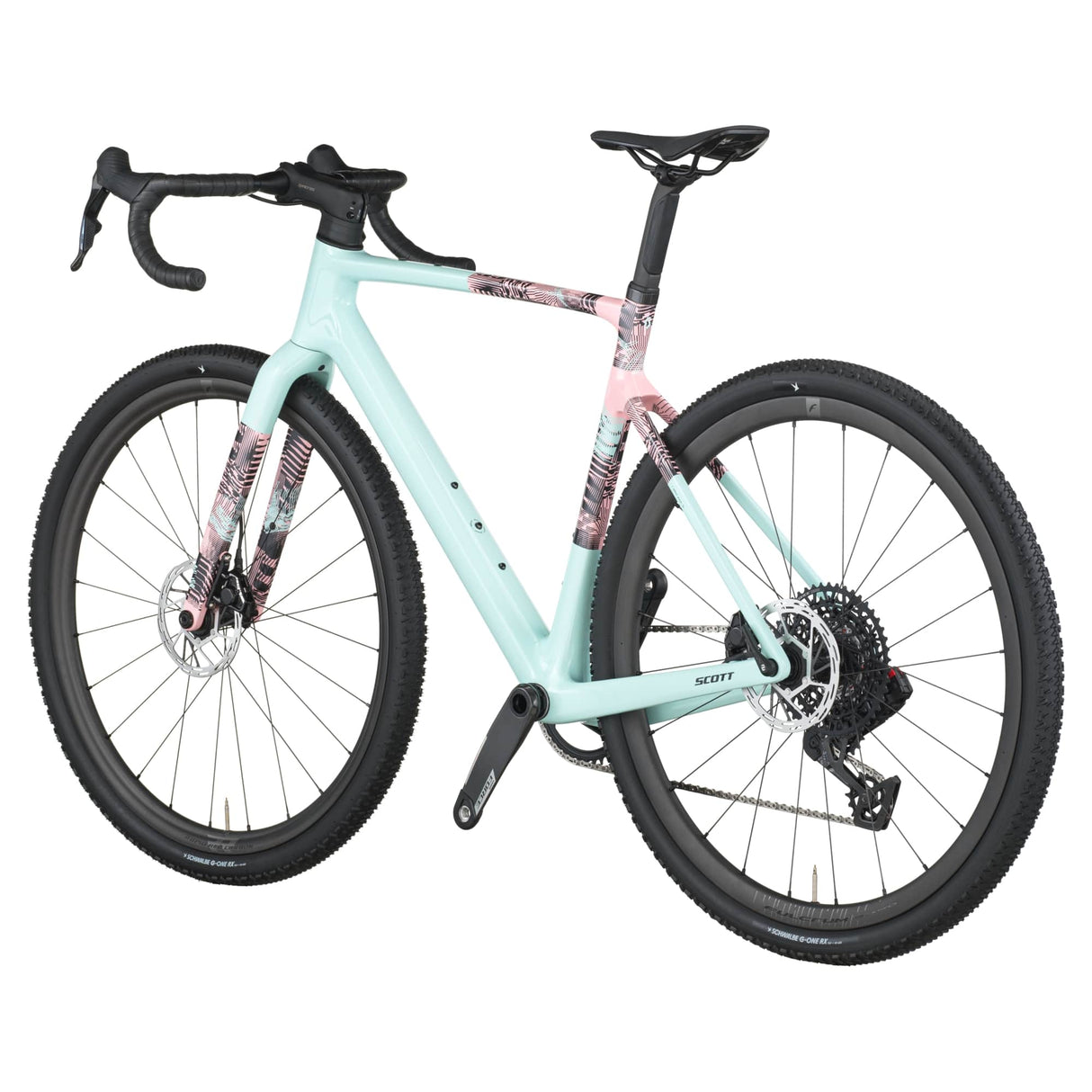 Scott Addict Gravel 10 - Blu rosa Scott