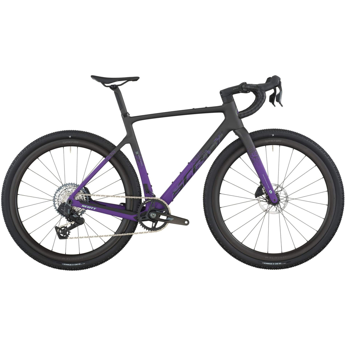 Scott Addict Gravel 20 - Nero viola Scott