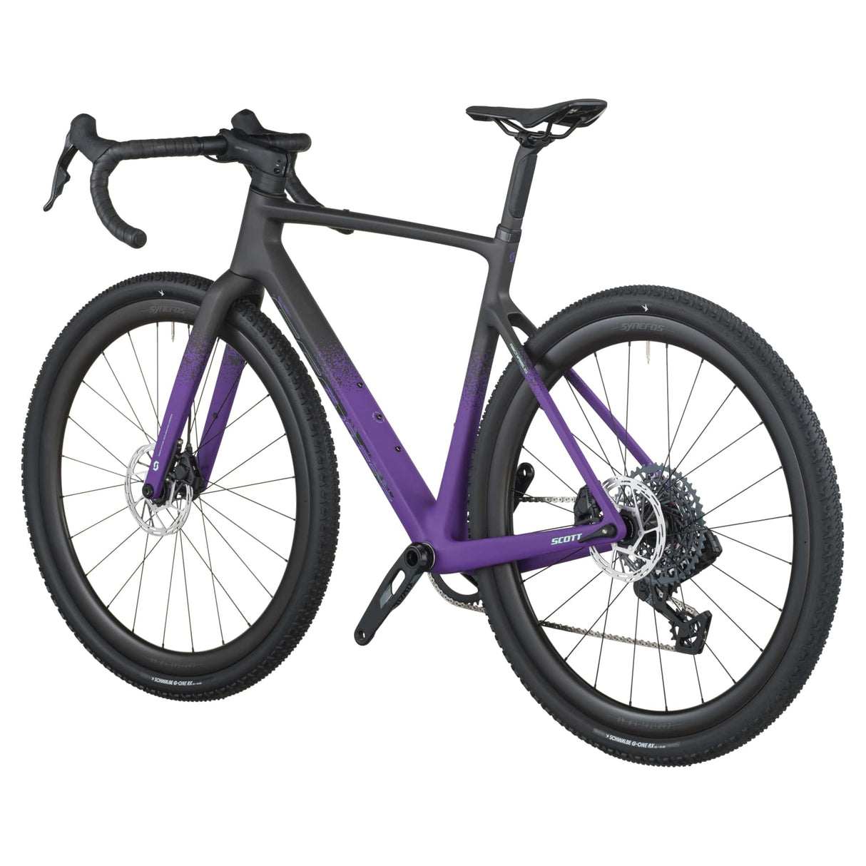 Scott Addict Gravel 20 - Nero viola Scott