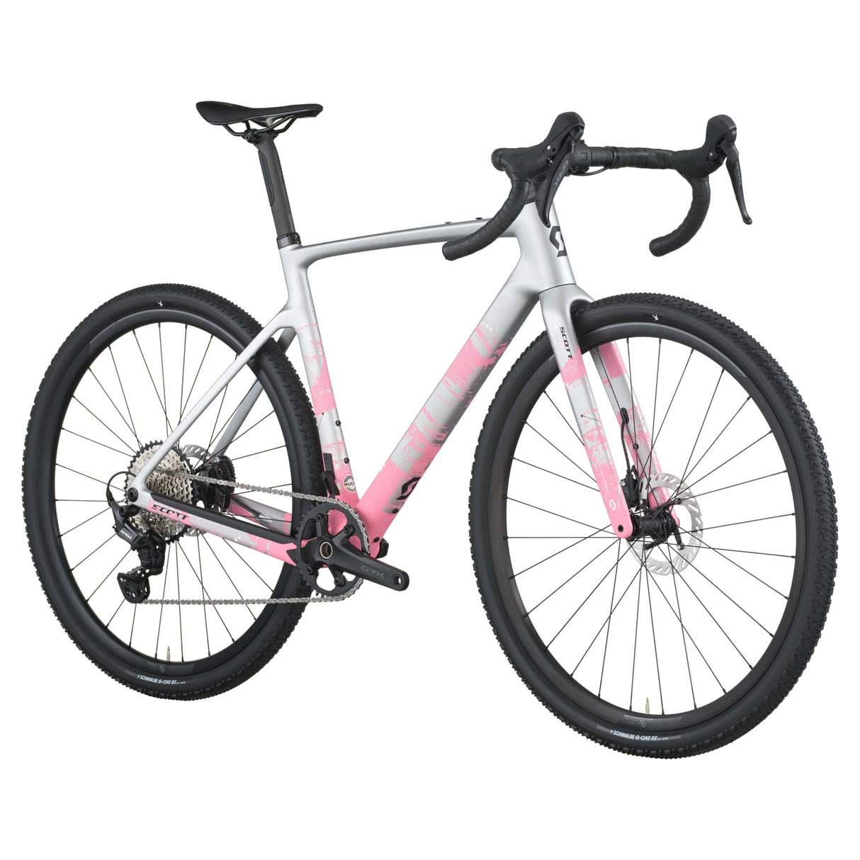 Scott Addict Gravel 30 - Grigio rosa Scott