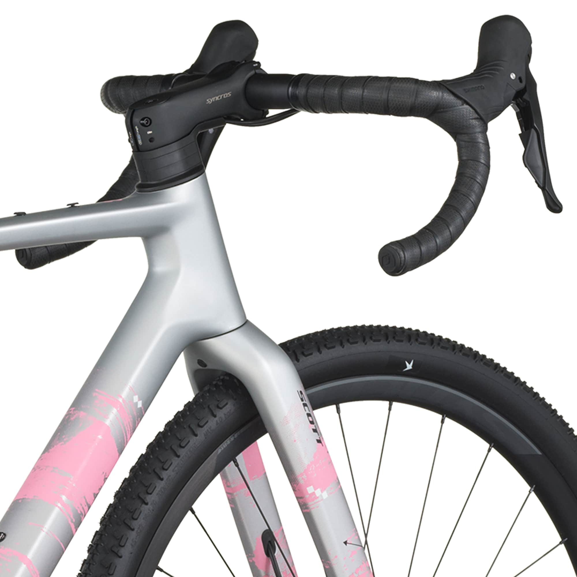 Scott Addict Gravel 30 - Grigio rosa Scott