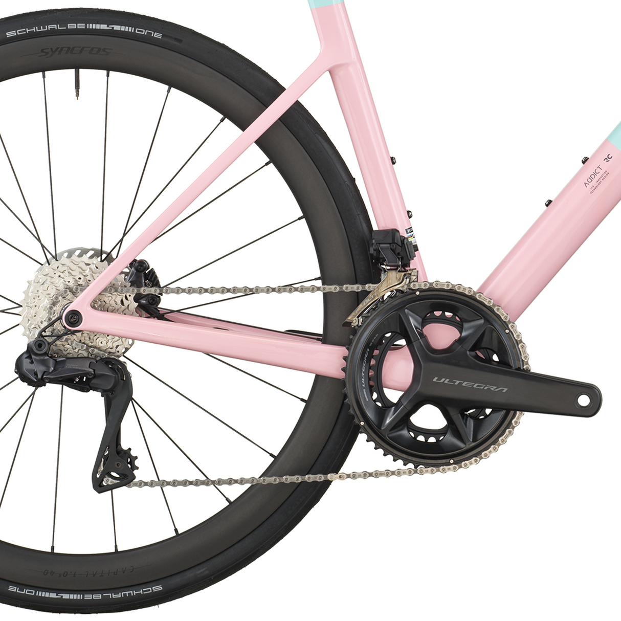 Scott Addict RC 10 - Blu rosa Scott