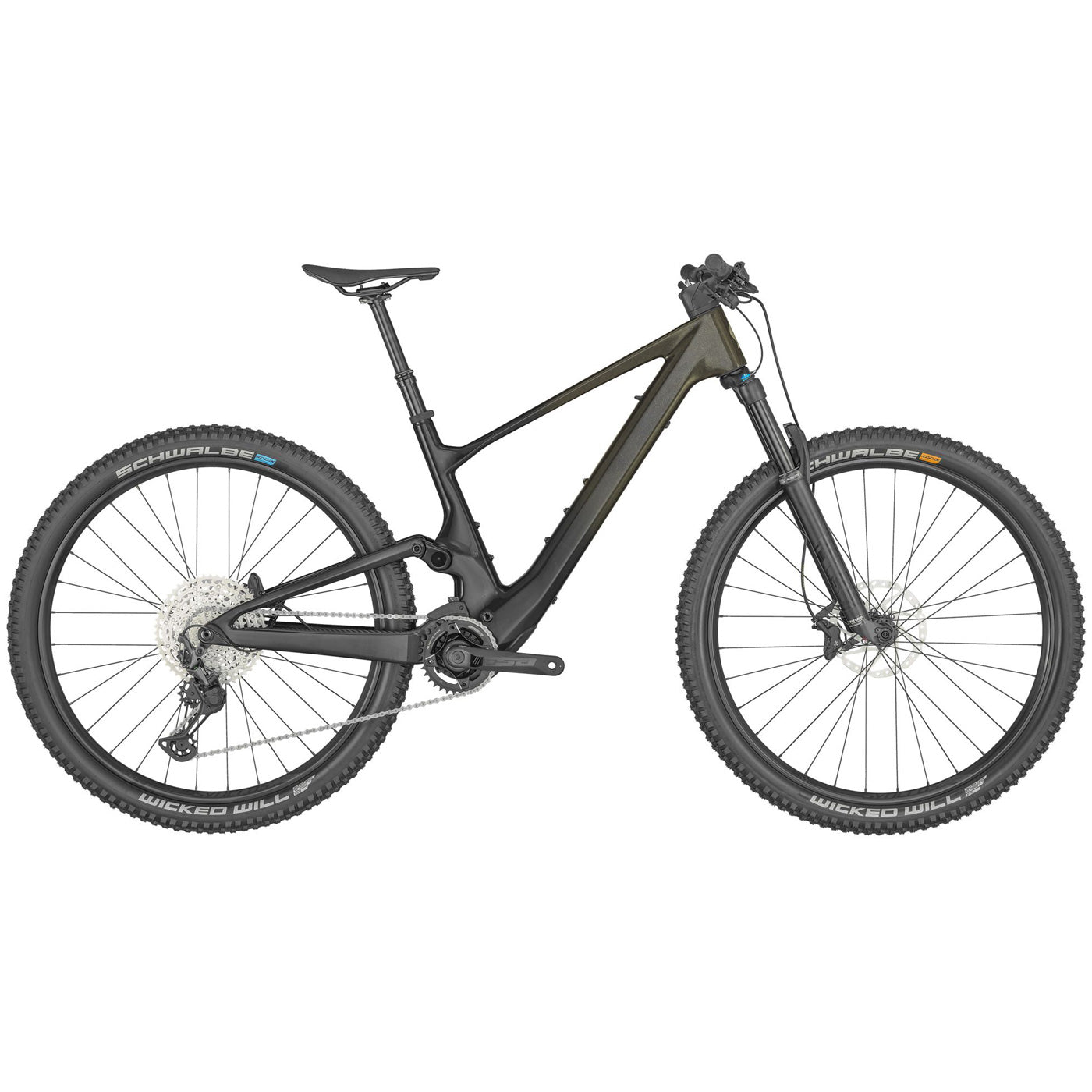 scott mountainbike schwarz grün Scott Lumen eRIDE 910