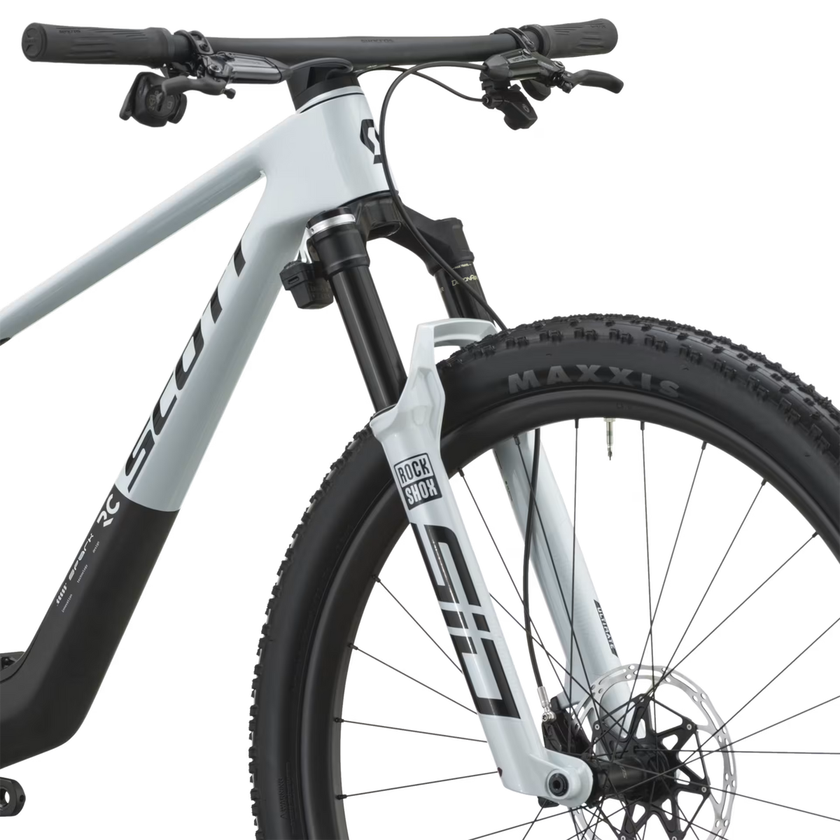 Scott Spark RC World Cup - Cumulus white Carbon black Scott