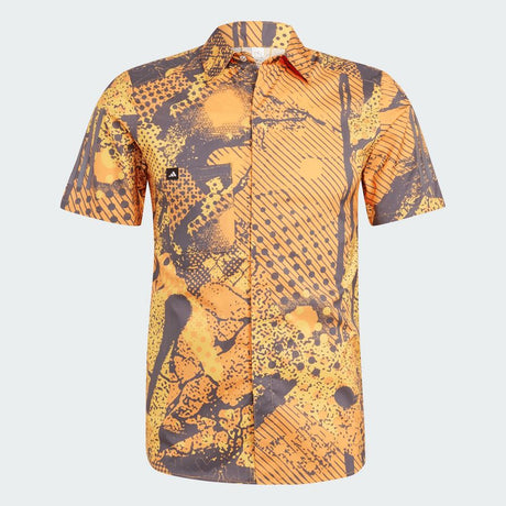 Camicia Adidas Trackstand Stencilled Art - Arancione - D