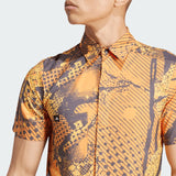 Camicia Adidas Trackstand Stencilled Art - Arancione - F