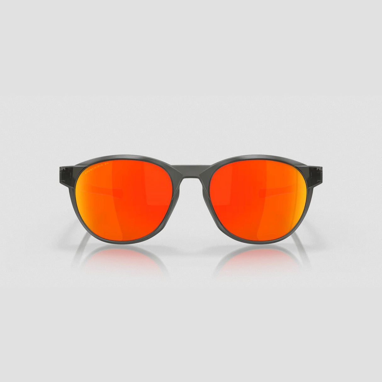 Occhiali Oakley Reedmace - Matte Grey Smoke Prizm Ruby Polarized - E