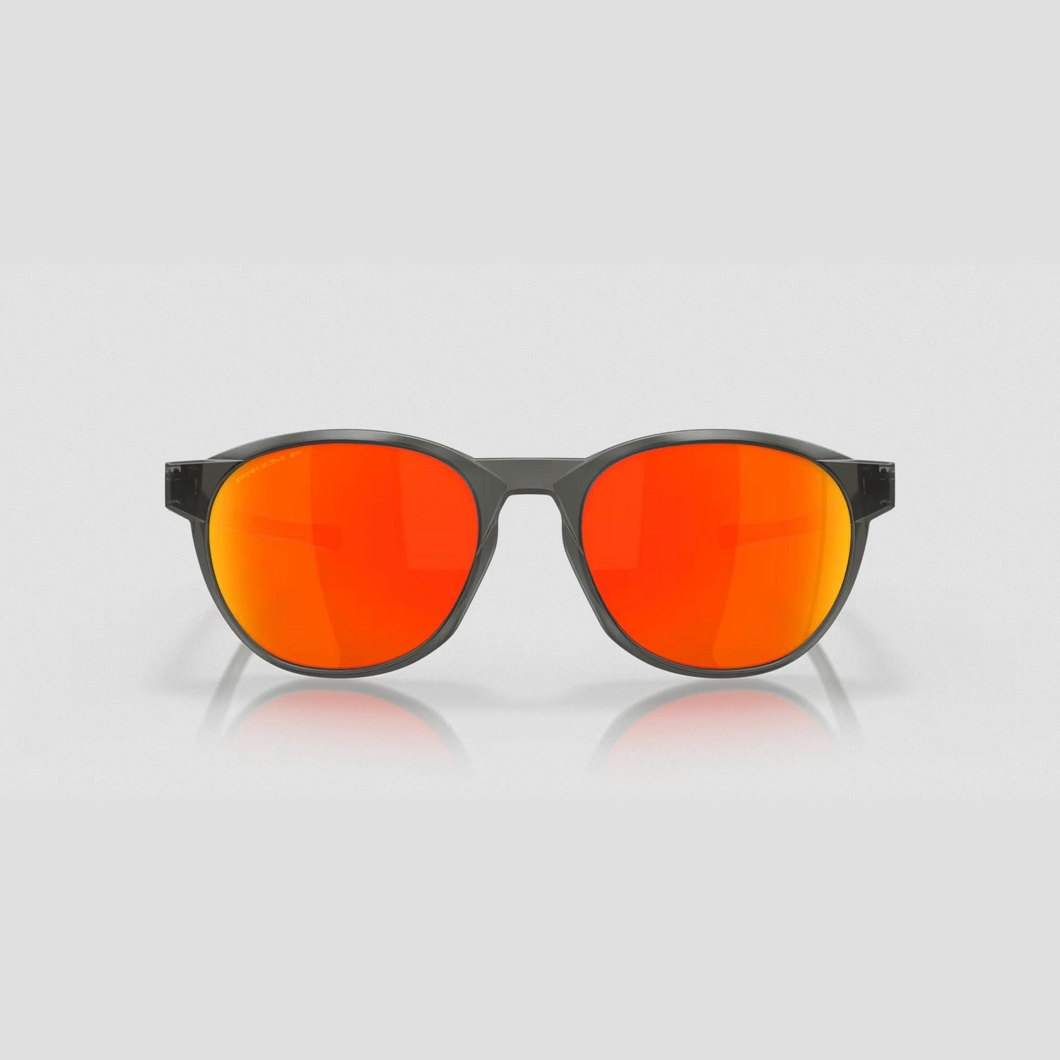 Occhiali Oakley Reedmace - Matte Grey Smoke Prizm Ruby Polarized - E