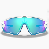 Occhiali Oakley Jawbreaker - Polished White Prizm Sapphire - E