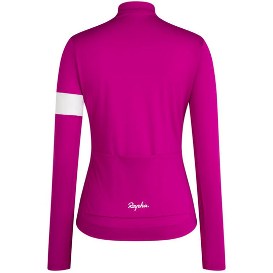 Maglia donna maniche lunghe Rapha Core - Viola
