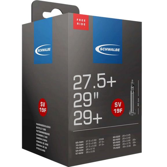 Camera d'aria Schwalbe SV19F 27.5+/29+ - Presta 40 mm - F