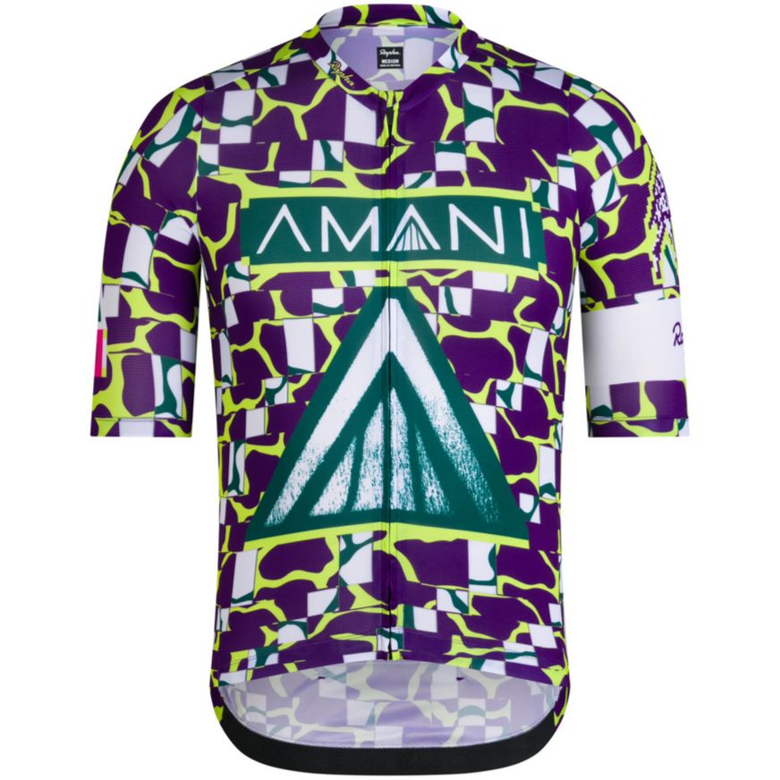 Rapha Team Amani Pro Team Training Jersey - Purple | All4cycling