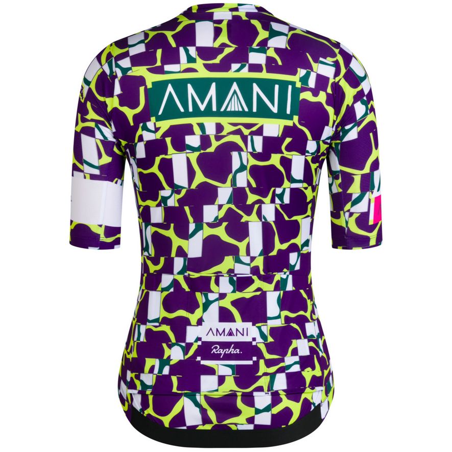 Maglia donna Rapha Team Amani Pro Team Training - Viola - L