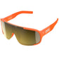 Occhiali Poc Aspire Mid - Fluo Orange Translucent Clarity Road Partly Sunny Gold - B