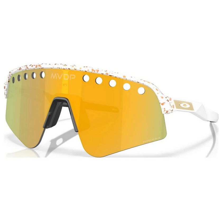 Occhiali Oakley Sutro Lite Sweep - MVDP Red/Gold Splatter Prizm 24k - F