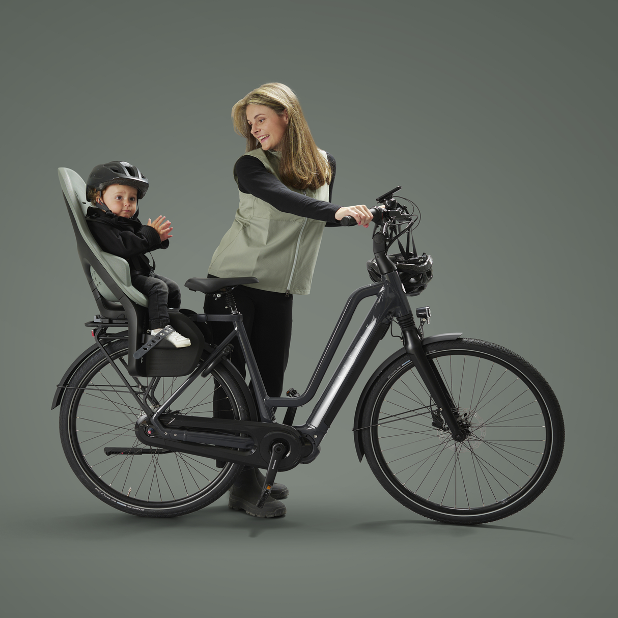Seggiolino per bici Thule Yepp 2 MIK HD - Blu Thule