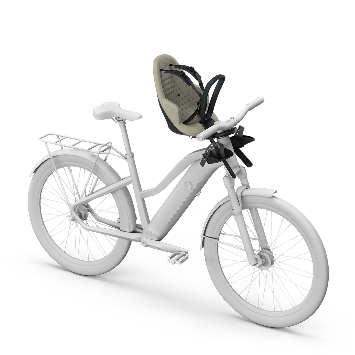 Seggiolino per bici Thule Yepp 2 mini - Crema Thule