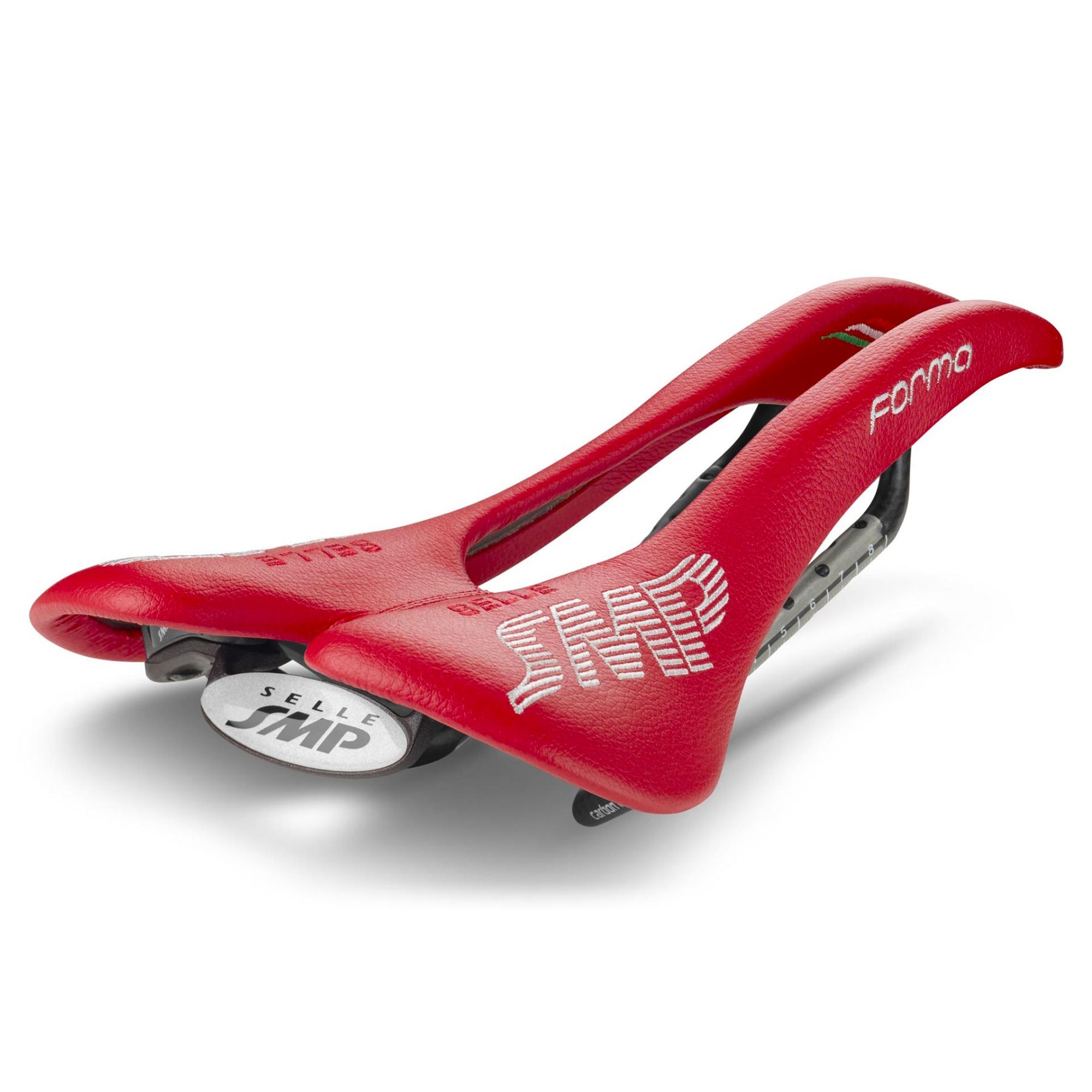 Selle Smp Selle Vtt Rouge Selle SMP Forma Carbon Rouge All4cycling