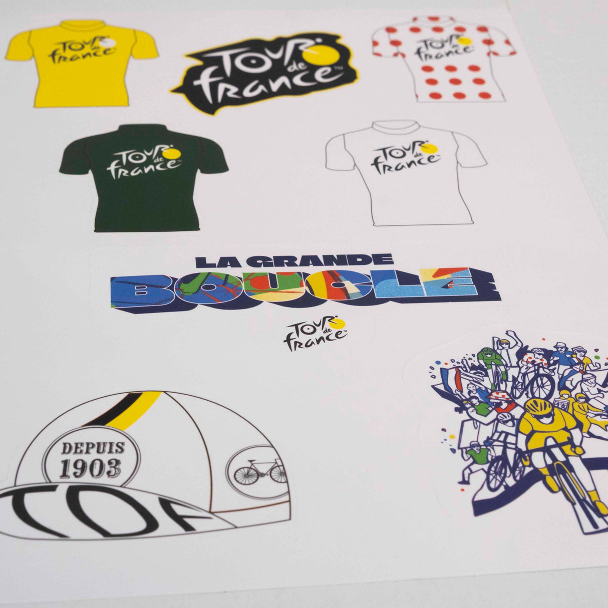Set Adesivi Tour de France Tour de France