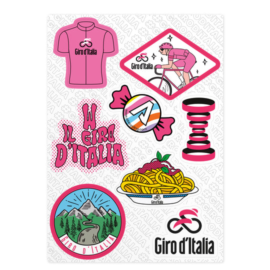 Giro d'Italia Sticker Set 2025