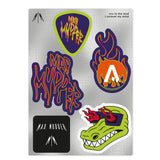 Set adesivi Mad Mudder - L