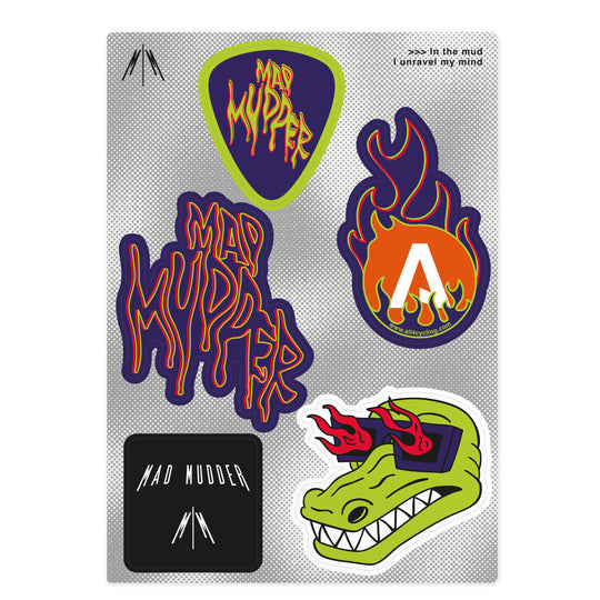 Set d’Autocollants Mad Mudder