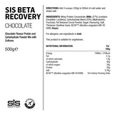 SiS Beta Fuel Recovery 500 gr - Cioccolato SiS