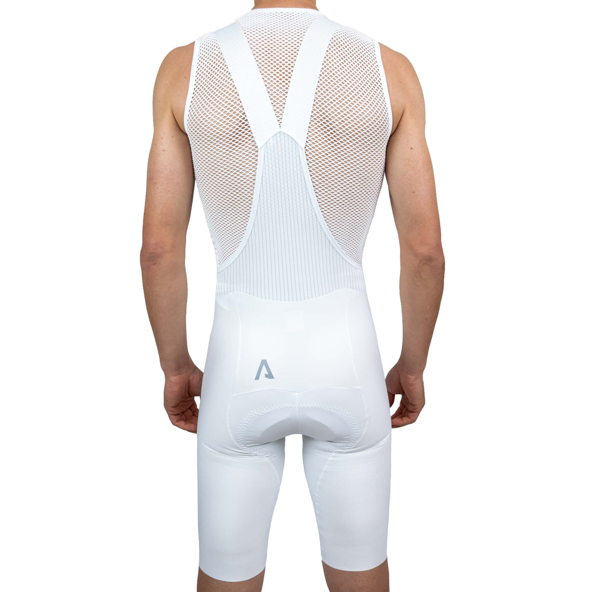 Cuissard à bretelles All4cycling Color - Blanc