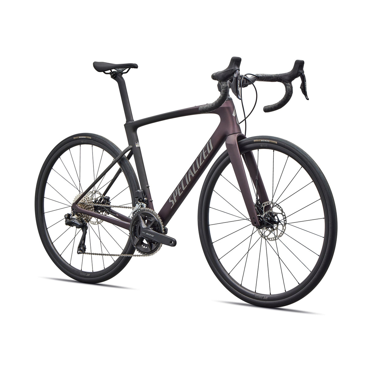 Specialized Roubaix SL8 Comp 105 Di2 - Grigio bordeaux Specialized