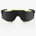 100% Speedcraft sunglasses - Soft Tact Glow Black Mirror