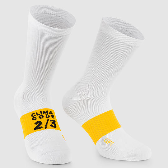 Assos Spring Fall Evo Socks - White